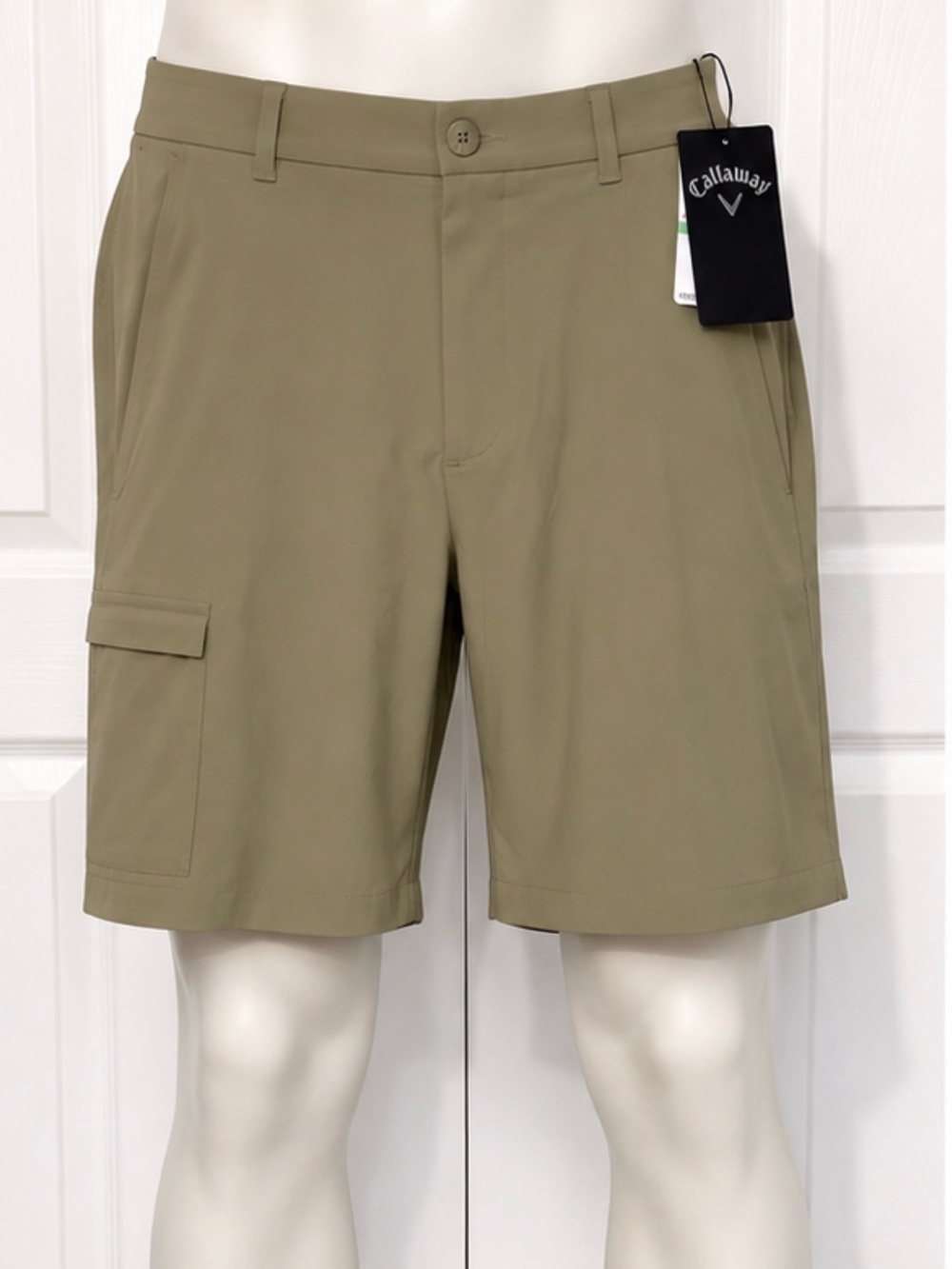 Callaway Golf Opti-Dri Stretch Cargo Shorts — Men’s Size 34 — NWT